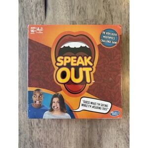 Hasbro Speak Out Board Game New